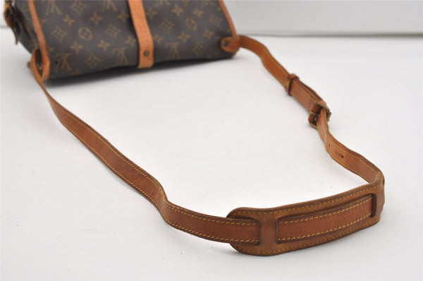 Authentic Louis Vuitton Monogram Saumur 30 Shoulder Cross Bag M42256 LV 8897I