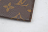 Authentic Louis Vuitton Monogram Poche Plate Documents Case M53522 LV 8898I