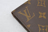 Authentic Louis Vuitton Monogram Poche Plate Documents Case M53522 LV 8898I