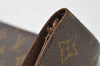 Authentic Louis Vuitton Monogram Poche Plate Documents Case M53522 LV 8898I