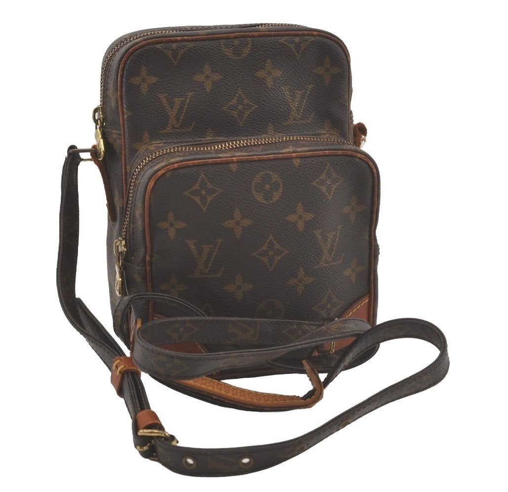 Authentic Louis Vuitton Monogram Amazone Shoulder Cross Bag M45236 LV Junk 8899I