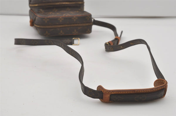 Authentic Louis Vuitton Monogram Amazone Shoulder Cross Bag M45236 LV Junk 8899I