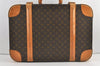 Auth Louis Vuitton Monogram Stratos 60 Trunk Case Travel Bag Old Model LV 8900J