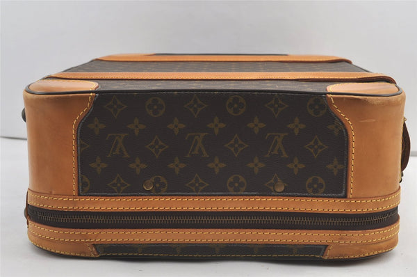 Auth Louis Vuitton Monogram Stratos 60 Trunk Case Travel Bag Old Model LV 8900J