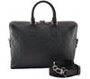 Authentic Louis Vuitton Damier Infini Porte Documents Jour Briefcase Black 8902I