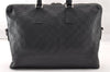 Authentic Louis Vuitton Damier Infini Porte Documents Jour Briefcase Black 8902I