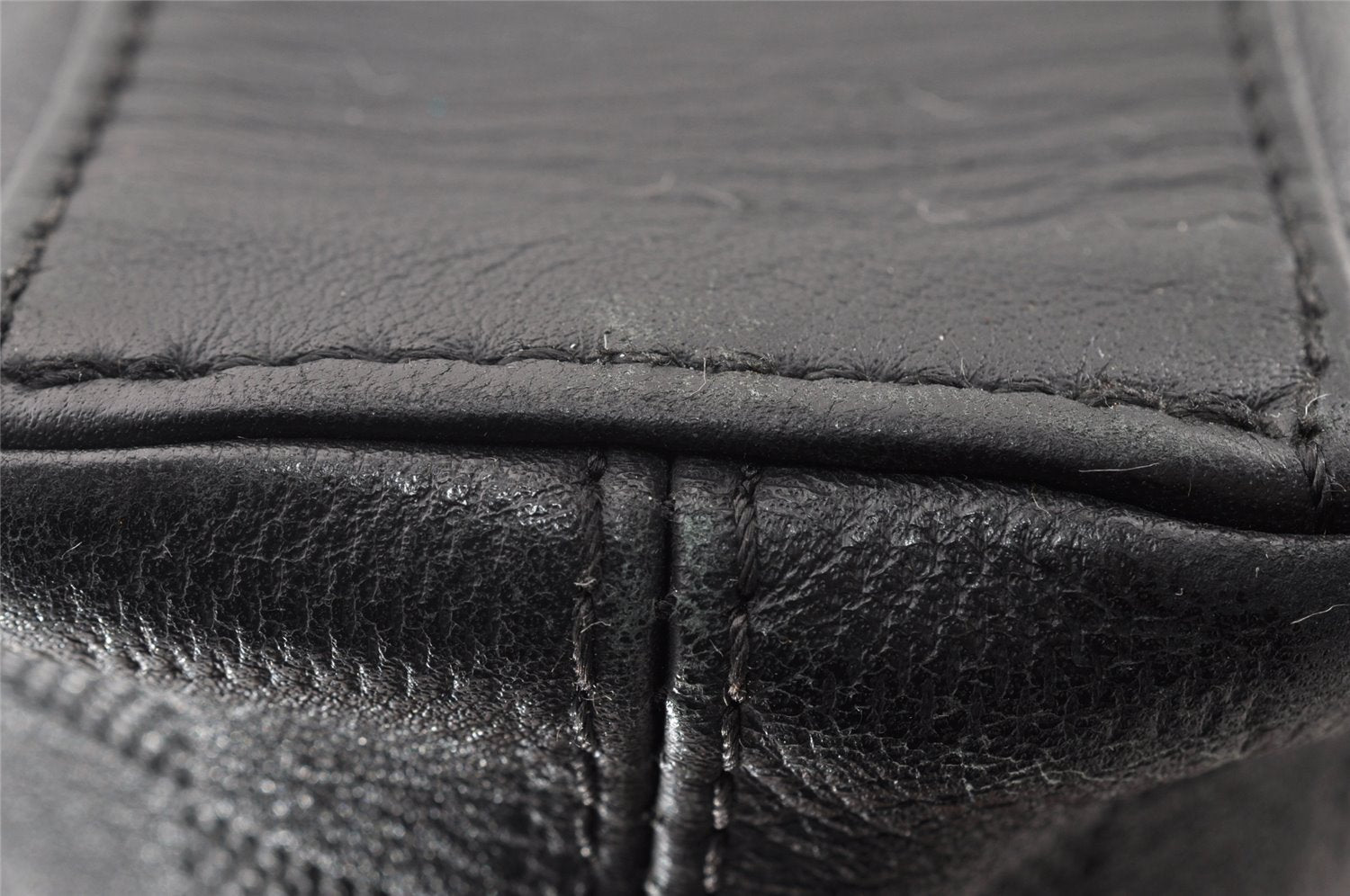 Authentic Louis Vuitton Damier Infini Porte Documents Jour Briefcase Black 8902I