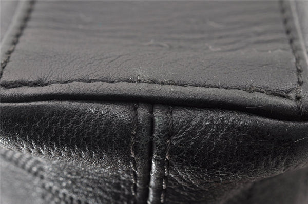 Authentic Louis Vuitton Damier Infini Porte Documents Jour Briefcase Black 8902I