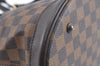 Authentic Louis Vuitton Damier Marais Bucket Shoulder Tote Bag N42240 LV 8902J