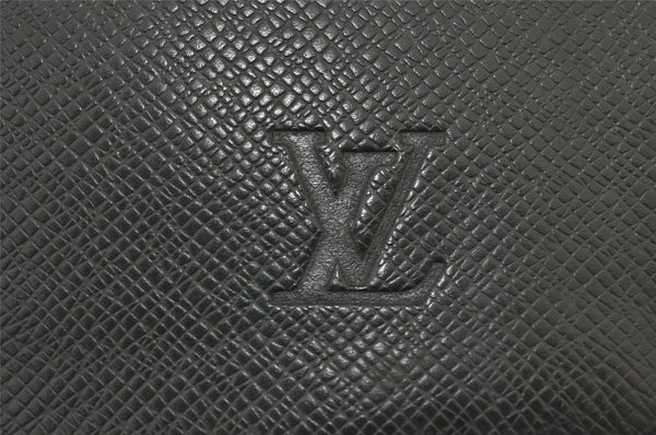 Auth Louis Vuitton Taiga Porte Documents Lozan 2Way Briefcase M30054 Green 8903J