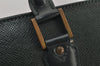 Auth Louis Vuitton Taiga Porte Documents Lozan 2Way Briefcase M30054 Green 8903J