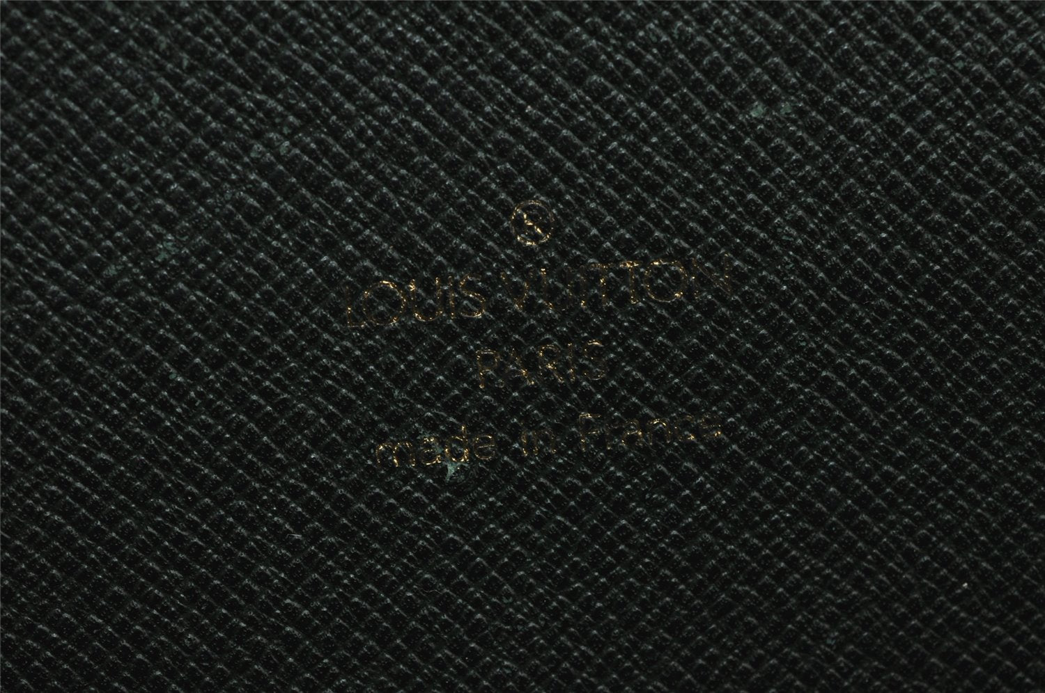 Auth Louis Vuitton Taiga Porte Documents Lozan 2Way Briefcase M30054 Green 8903J