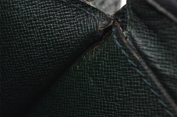 Auth Louis Vuitton Taiga Porte Documents Lozan 2Way Briefcase M30054 Green 8903J