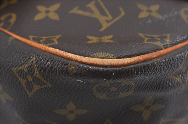 Authentic Louis Vuitton Monogram Gibeciere GM Shoulder Cross Bag M42246 LV 8907I