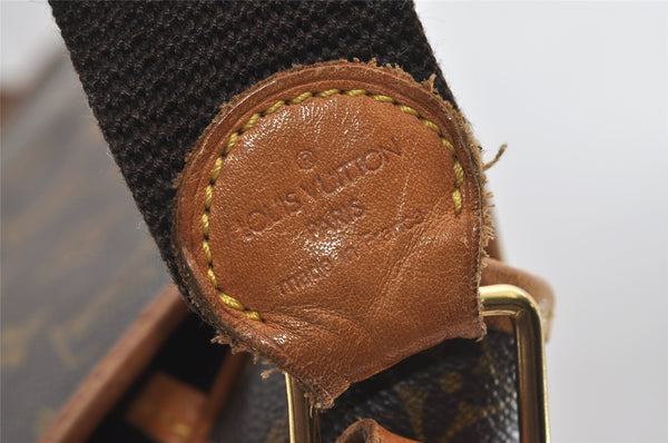 Authentic Louis Vuitton Monogram Gibeciere GM Shoulder Cross Bag M42246 LV 8907I