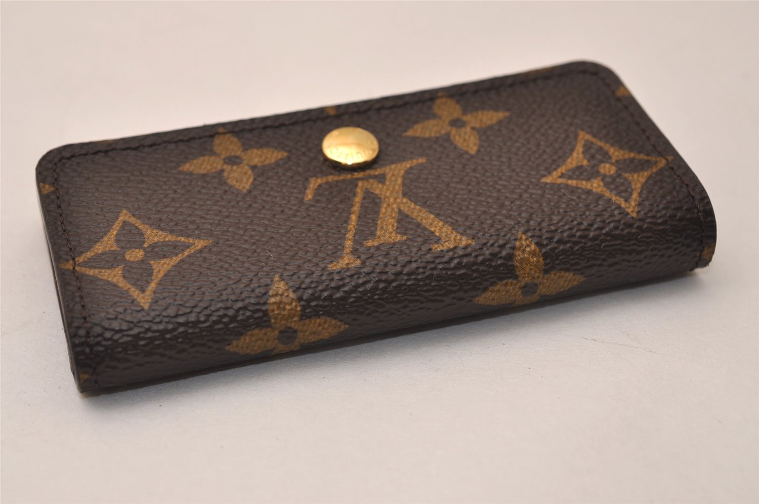 Authentic Louis Vuitton Monogram Multicles 4 Hooks Key Case M62631 Box 8907J