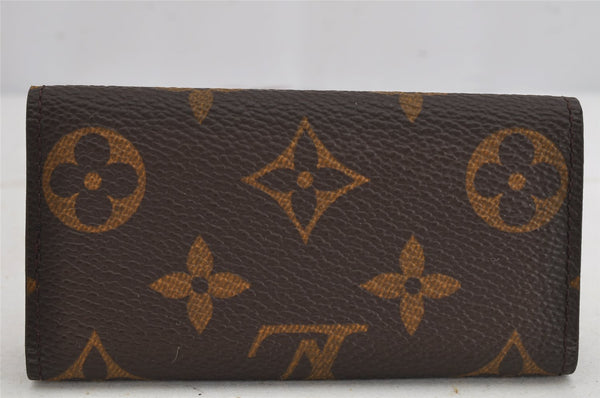Auth Louis Vuitton Monogram Multicles 4 Four Hooks Key Case M62631 LV Box 8908J
