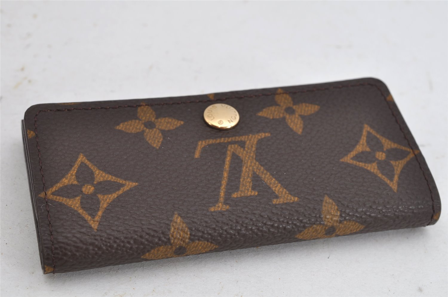 Auth Louis Vuitton Monogram Multicles 4 Four Hooks Key Case M62631 LV Box 8908J