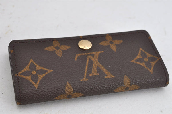 Auth Louis Vuitton Monogram Multicles 4 Four Hooks Key Case M62631 LV Box 8908J