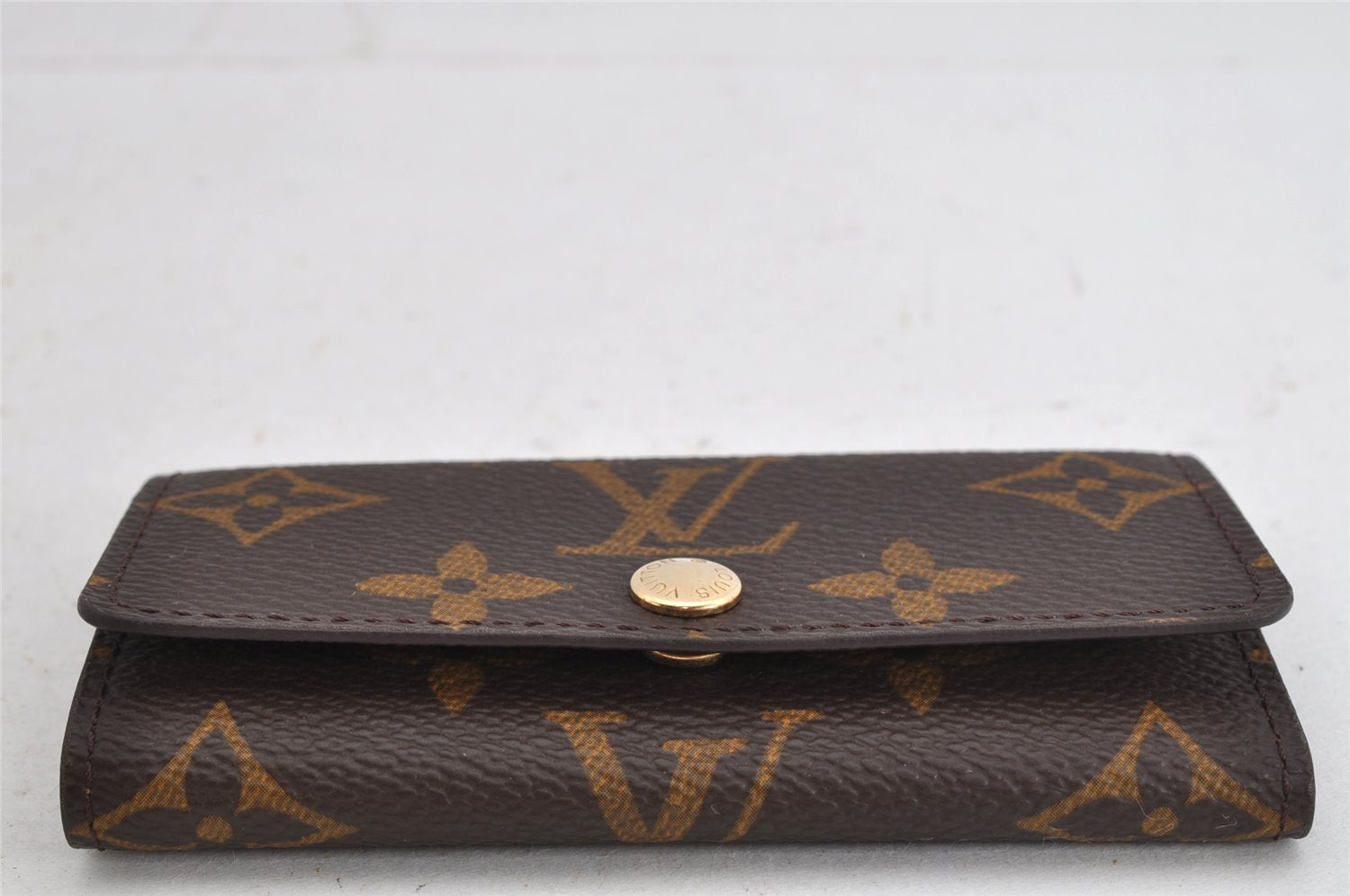 Auth Louis Vuitton Monogram Multicles 4 Four Hooks Key Case M62631 LV Box 8908J