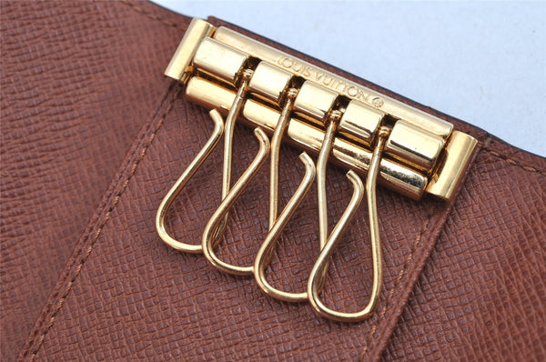 Auth Louis Vuitton Monogram Multicles 4 Four Hooks Key Case M62631 LV Box 8908J