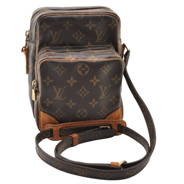 Authentic Louis Vuitton Monogram Amazone Shoulder Cross Bag M45236 Junk 8909I