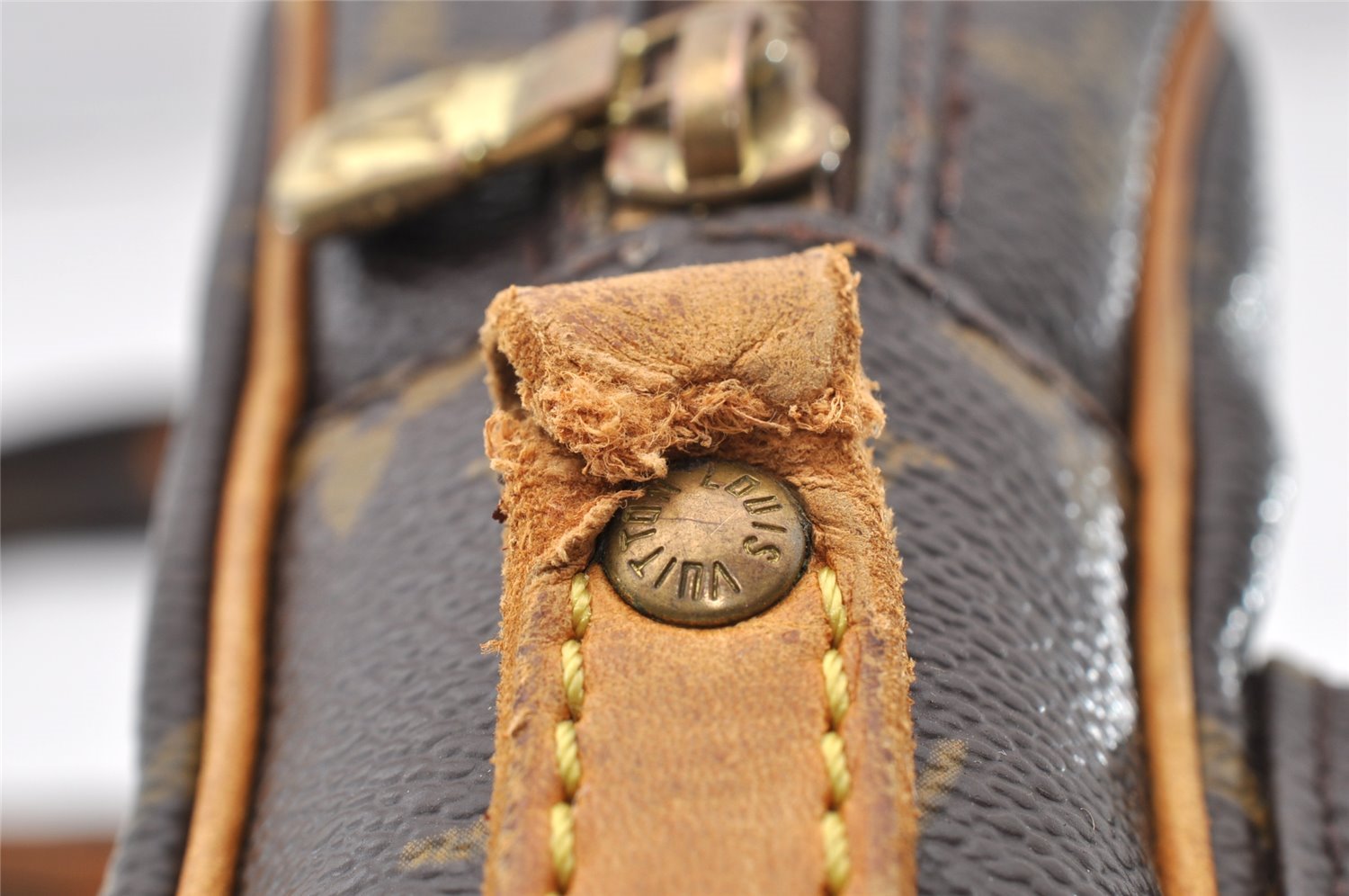 Authentic Louis Vuitton Monogram Amazone Shoulder Cross Bag M45236 Junk 8909I