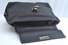 Authentic Salvatore Ferragamo Sophia Gancini Leather 2Way Hand Bag Black 8909J