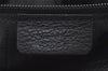 Authentic Salvatore Ferragamo Sophia Gancini Leather 2Way Hand Bag Black 8909J