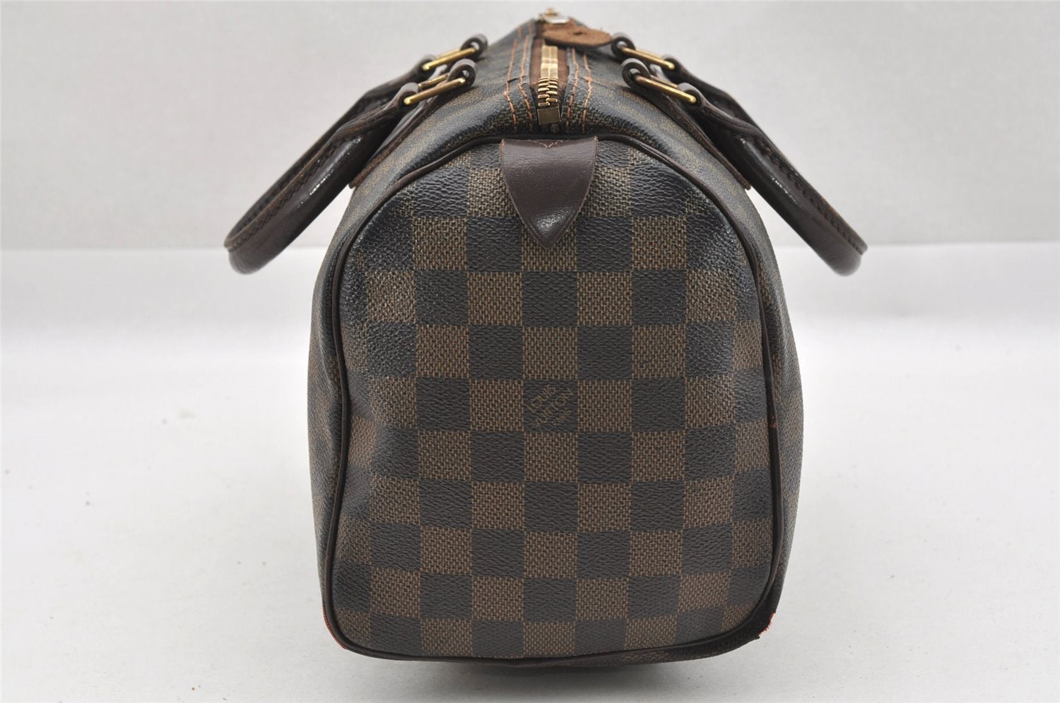 Authentic Louis Vuitton Damier Speedy 25 Hand Boston Bag Purse N41365 LV 8910I