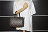 Authentic Louis Vuitton Damier Speedy 25 Hand Boston Bag Purse N41365 LV 8910I