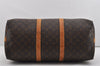 Authentic Louis Vuitton Monogram Keepall Bandouliere 50 M41416 Boston Bag 8911I