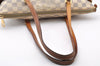 Authentic Louis Vuitton Damier Azur Totally PM Tote Bag White N41280 LV 8912I