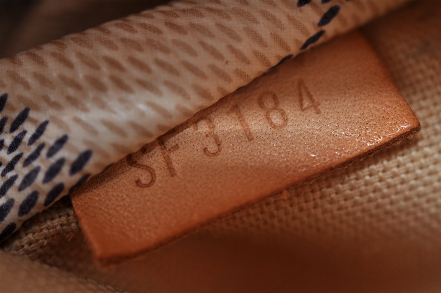 Authentic Louis Vuitton Damier Azur Totally PM Tote Bag White N41280 LV 8912I