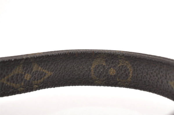 Authentic Louis Vuitton Monogram Marly Dragonne Clutch Hand Bag Old Model 8912J