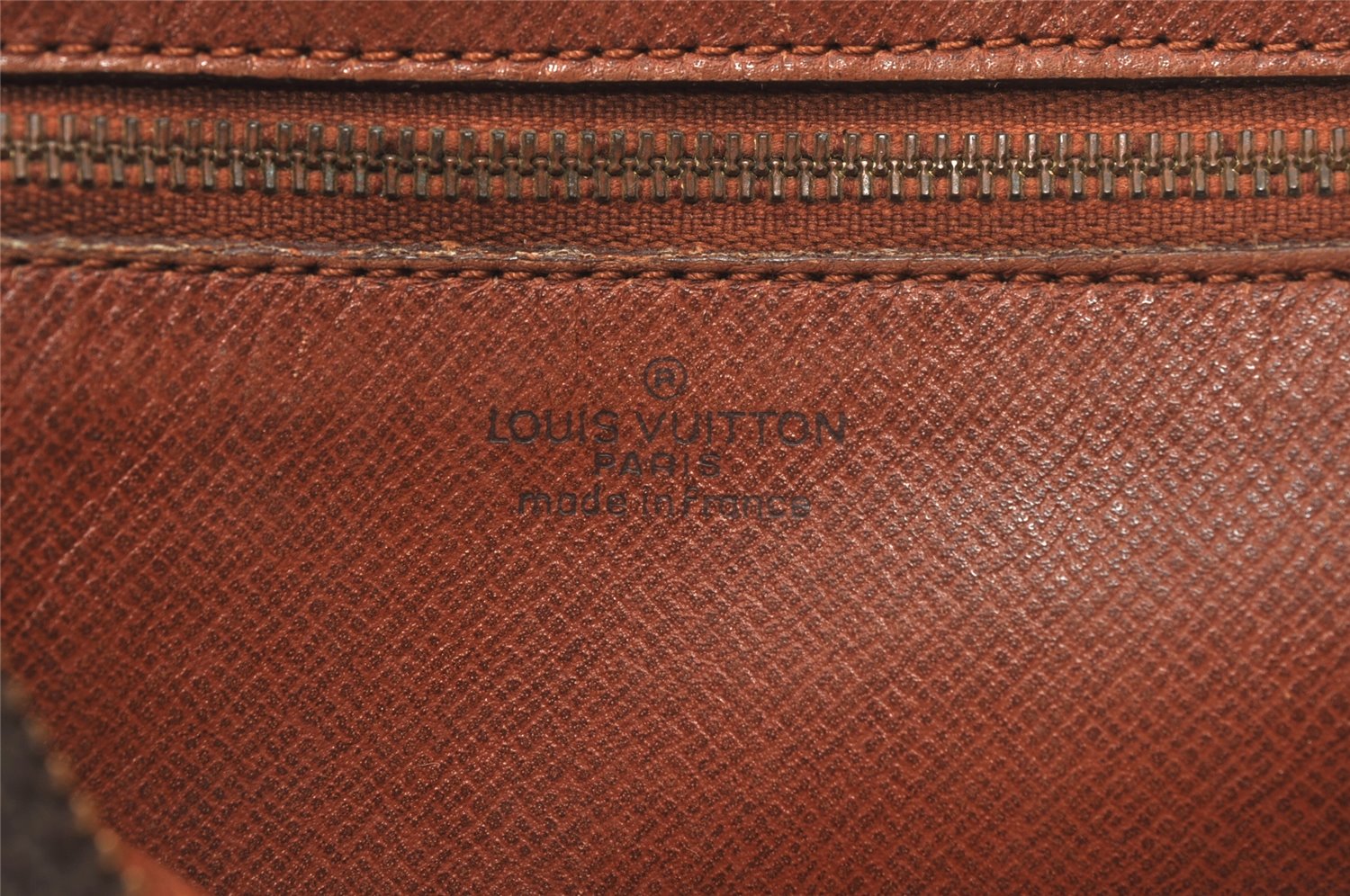 Authentic Louis Vuitton Monogram Marly Dragonne Clutch Hand Bag Old Model 8912J
