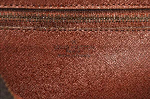 Authentic Louis Vuitton Monogram Marly Dragonne Clutch Hand Bag Old Model 8912J