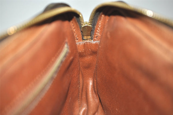 Authentic Louis Vuitton Monogram Marly Dragonne Clutch Hand Bag Old Model 8912J