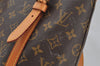 Authentic Louis Vuitton Monogram Bucket GM Shoulder Tote Bag M42236 Junk 8914I