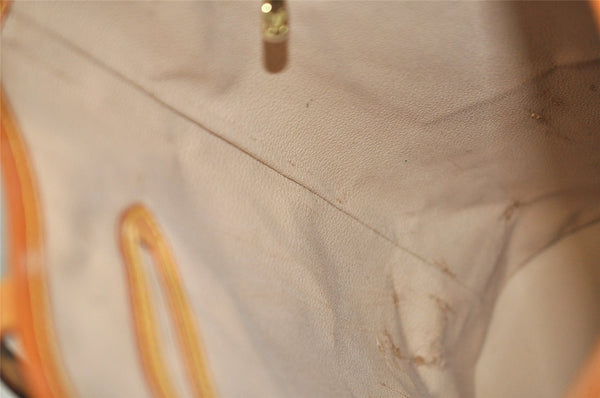 Authentic Louis Vuitton Monogram Bucket GM Shoulder Tote Bag M42236 Junk 8914I