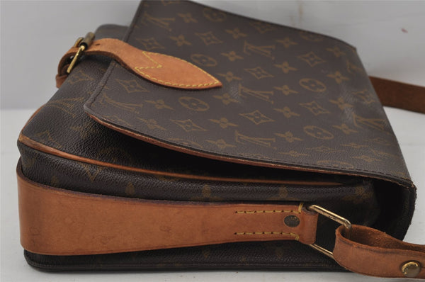 Authentic Louis Vuitton Monogram Cartouchiere GM M51252 Shoulder Cross Bag 8914J