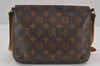 Authentic Louis Vuitton Monogram Musette Tango Shoulder Bag M51257 LV 8915J