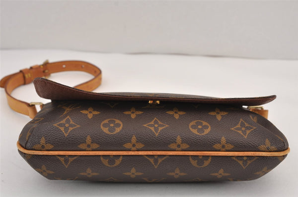 Authentic Louis Vuitton Monogram Musette Tango Shoulder Bag M51257 LV 8915J