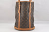 Authentic Louis Vuitton Monogram Bucket GM Shoulder Tote Bag M42236 Junk 8916I