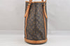 Authentic Louis Vuitton Monogram Bucket GM Shoulder Tote Bag M42236 Junk 8916I