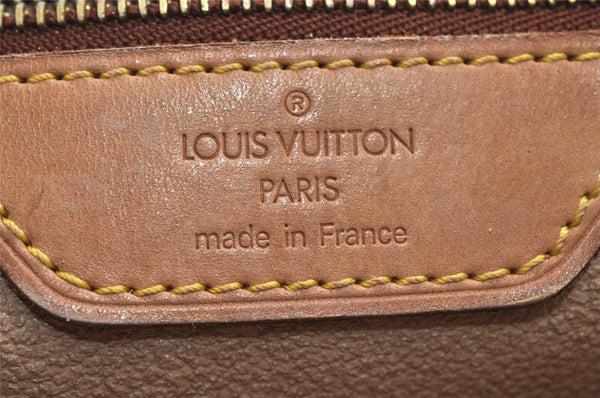 Authentic Louis Vuitton Monogram Bucket GM Shoulder Tote Bag M42236 Junk 8916I