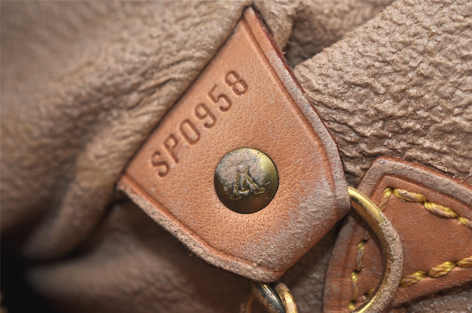 Authentic Louis Vuitton Monogram Bucket GM Shoulder Tote Bag M42236 Junk 8916I