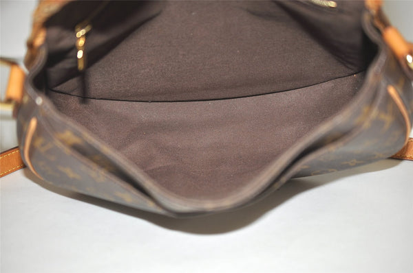 Authentic Louis Vuitton Monogram Menilmontant PM M40474 Shoulder Cross Bag 8918J