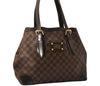 Authentic Louis Vuitton Damier Hampstead MM Shoulder Tote Bag N51204 LV 8919J