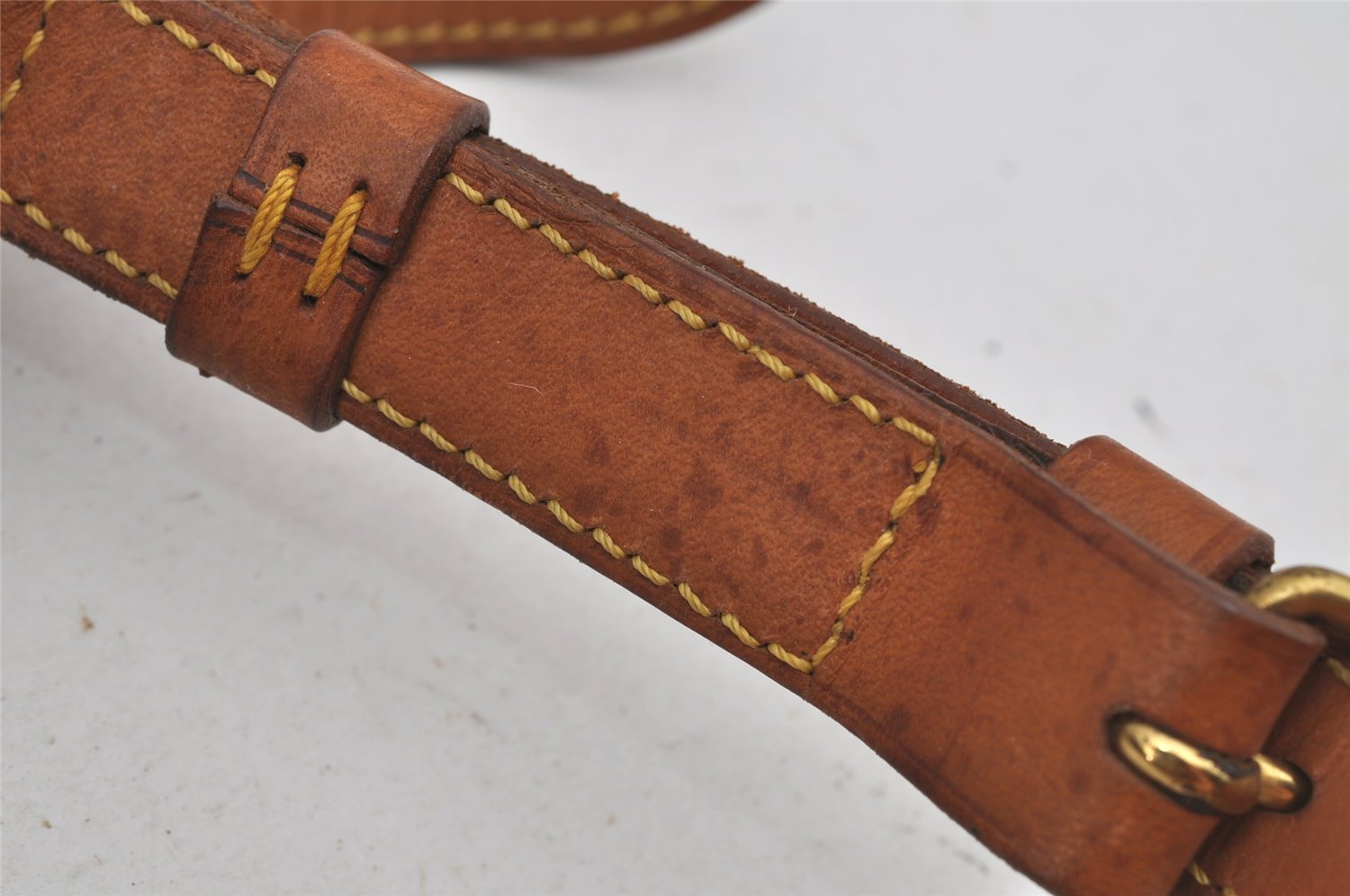 Authentic Louis Vuitton Monogram Boulogne 35 Shoulder Cross Bag M51260 LV 8920I